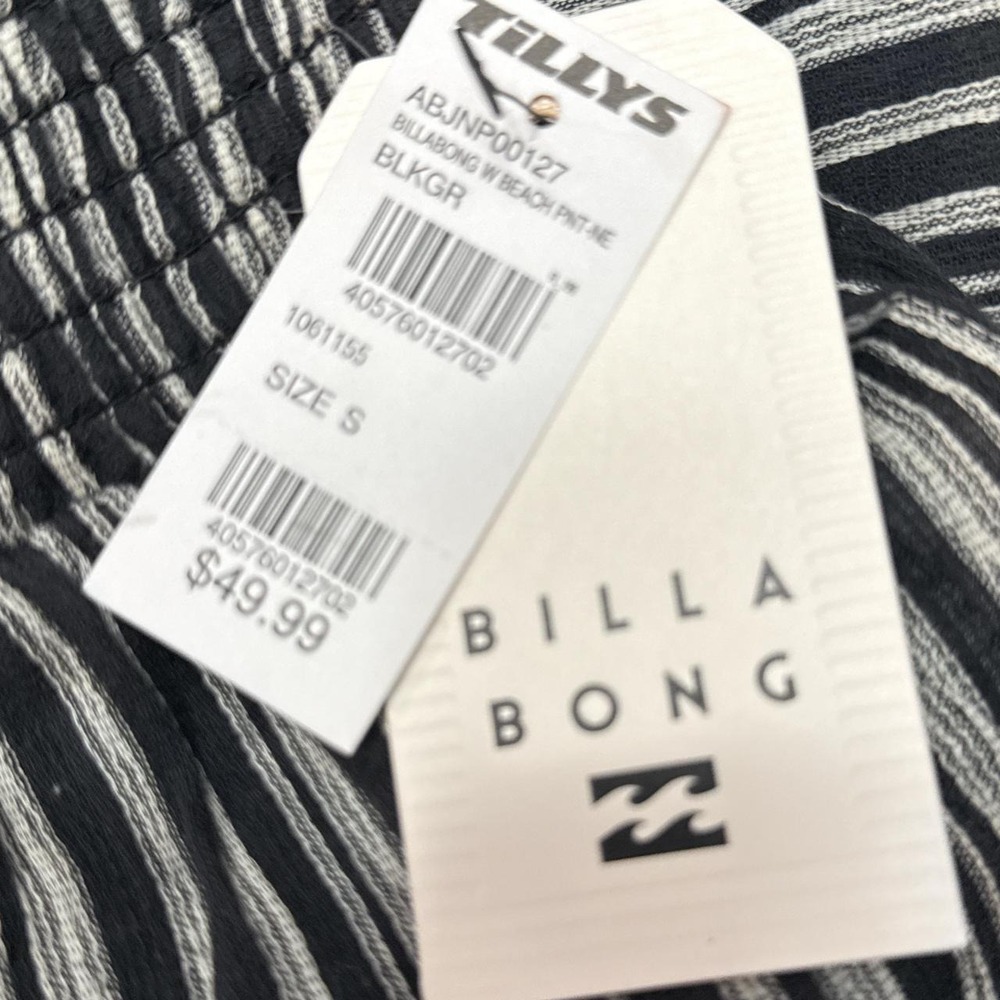 Billabong New Waves 2 Wide Leg Pants Size small - Picture 7 of 7